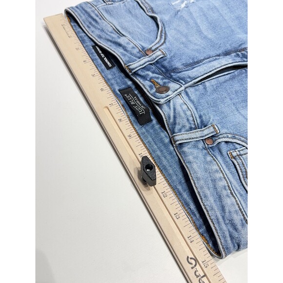 Judy Blue Control Top High Waist Skinny Ankle Jeans Distressed Women Size 11/30 - Picture 8 of 10